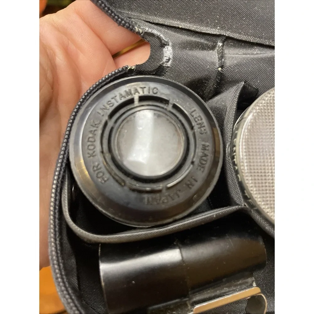 Vintage Lentar Lens Set | Tele & Wide Lens w Caps Finder | Kodak Insta